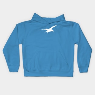 White seagull Kids Hoodie